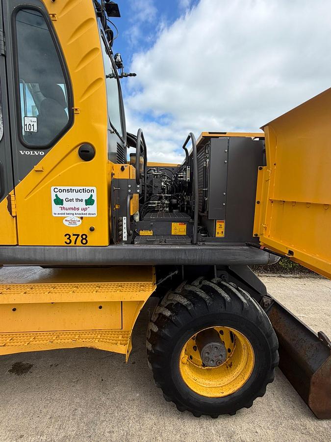 Used 2006 Volvo EW140B Wheel Wheeled Excavator