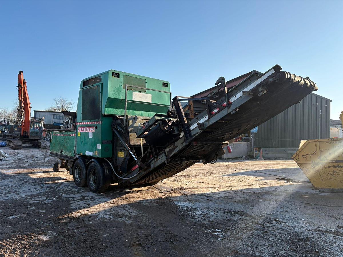 Used Jenz AZ 660 Wood Chipper Shredder