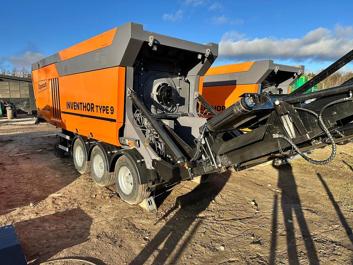Used 2019 Doppstadt Inventhor 9 SA Slow-speed Shredder