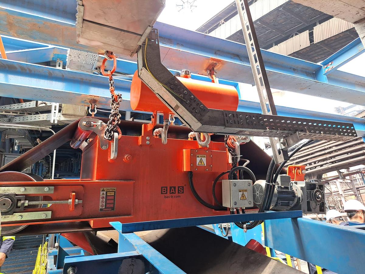 2026 BAS EMBS-C-100 Electromagnetic Overband Metal Separator