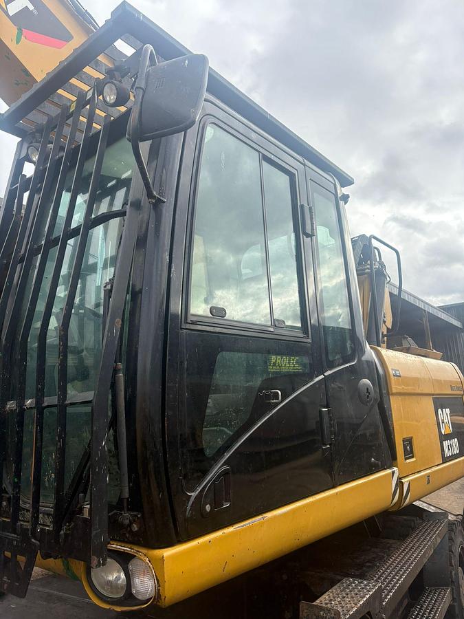 Used 2013 CAT Caterpillar M318D MH Wheeled Excavator 