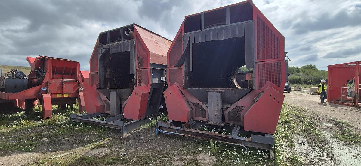 Used 2011 Eggersman 12.5m long Trommel