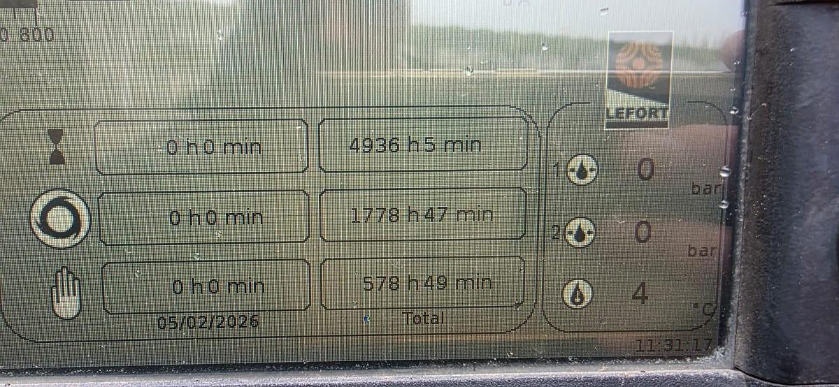 Used Lefort Shear Baler