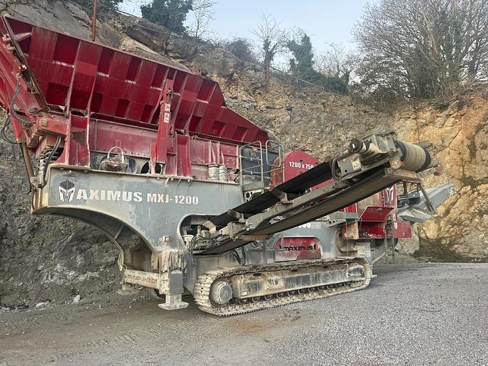 Used Maximus MXJ 1200 Jaw Crusher