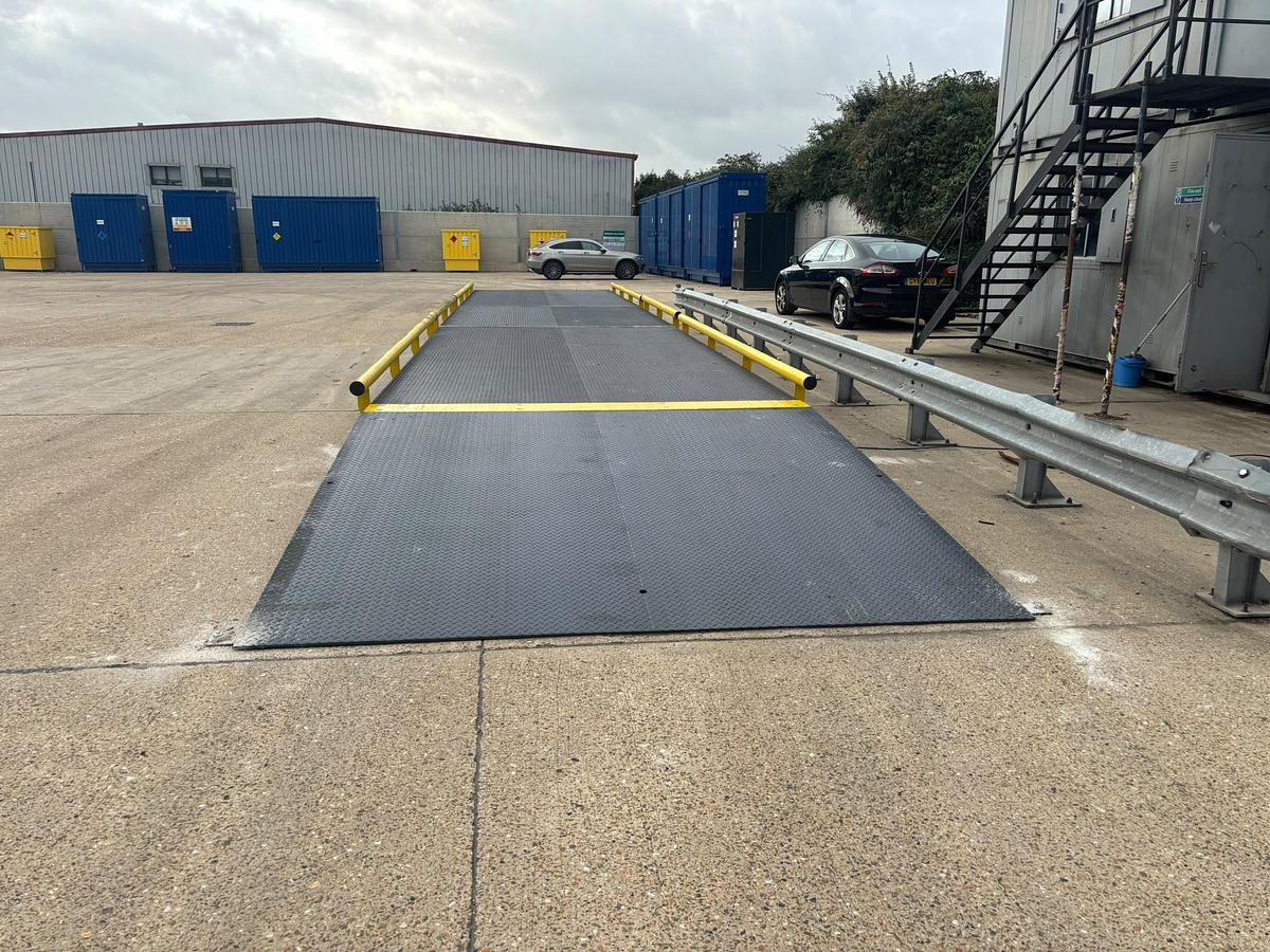 2024 Surface Mounted Portable Weighbridge w/2 Steel Ramps