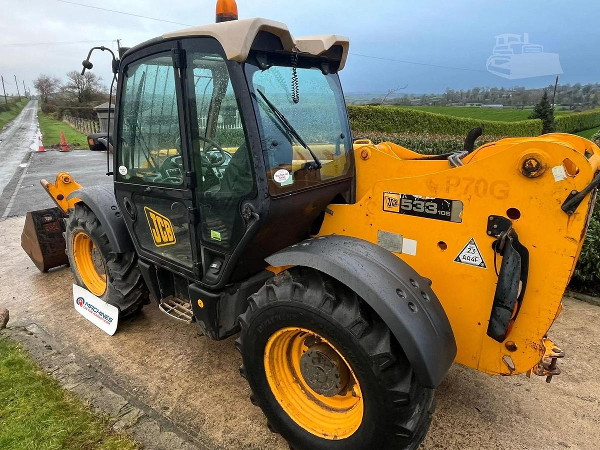 Used 2008 JCB 533-105 Telehandler 
