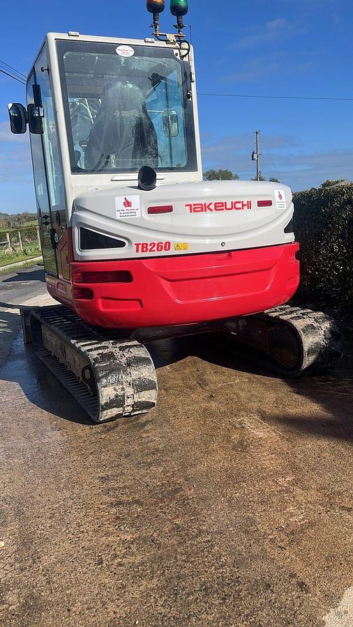 Used 2020 Takeuchi TB260 Compact Excavator