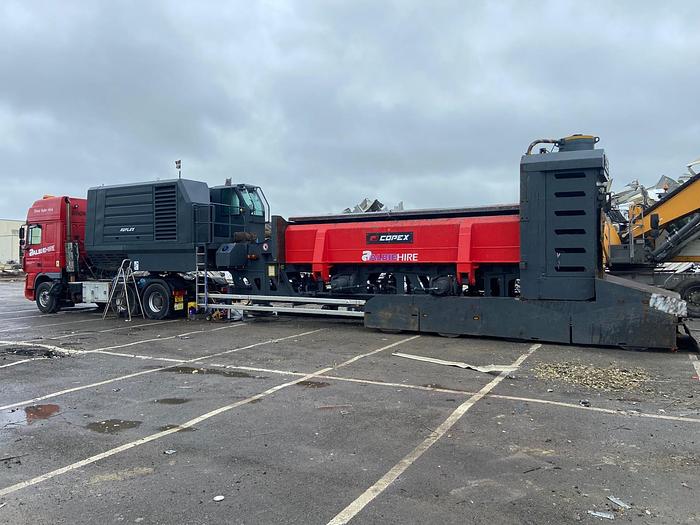 Used COPEX REFLEX 650t Mobile Scrap Shear