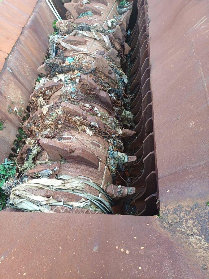 Used 2015 Doppstadt DW 3060 K Slow-Speed Single-Shaft Shredder