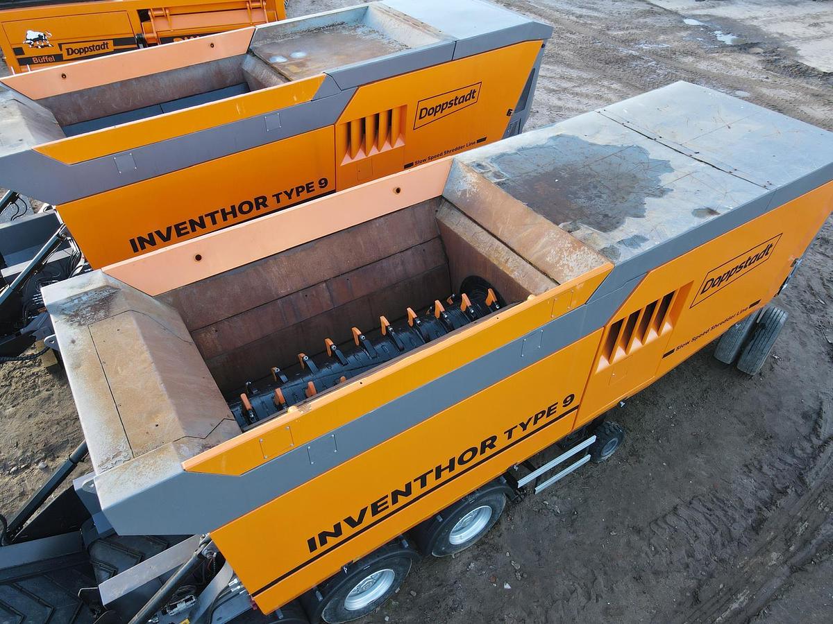 Used 2019 Doppstadt Inventhor 9 SA Slow-speed Shredder