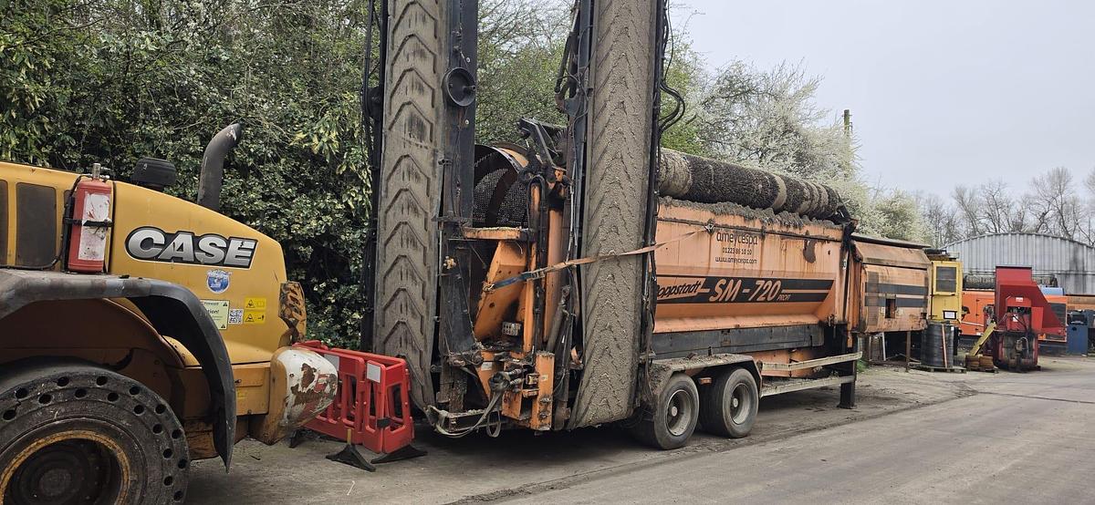 Used Doppstadt SM 720 Profi Trommel Screen Screener