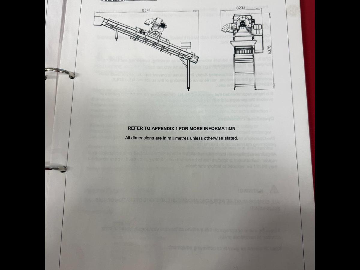 Used 2019 CRS NI 1620 Trommel W/Conveyors 