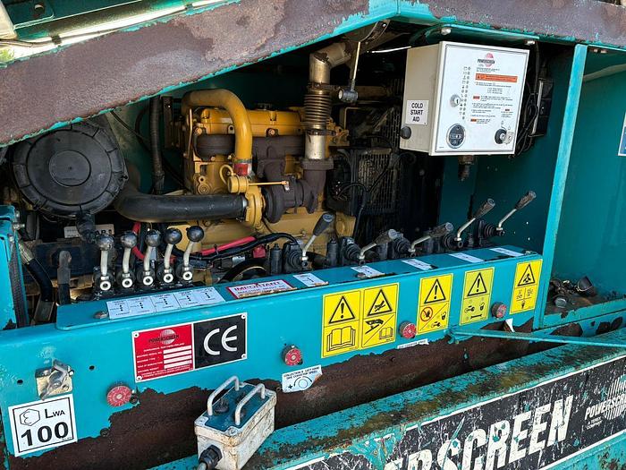 Used 2007 Powerscreen Warrior 1400 Scalping Screen