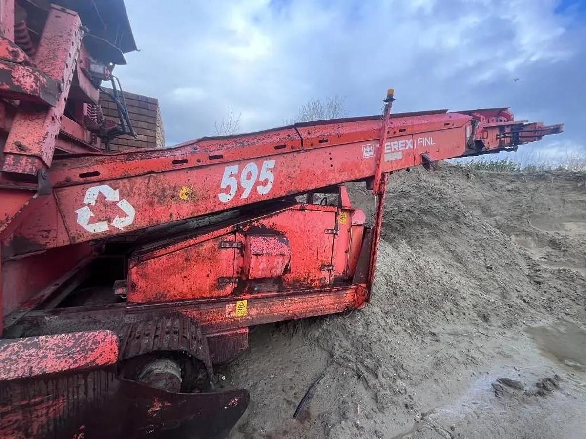 Used 2009 Terex Finlay 595 Hydratrak Heavy Duty Mobile Scalping Screen