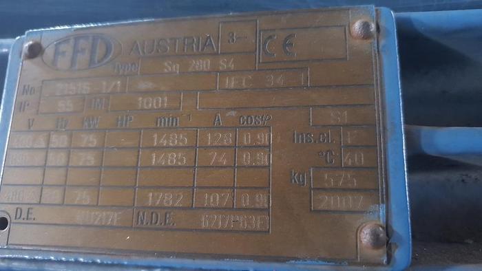 Used Eldan FG50 and 52 Granulators