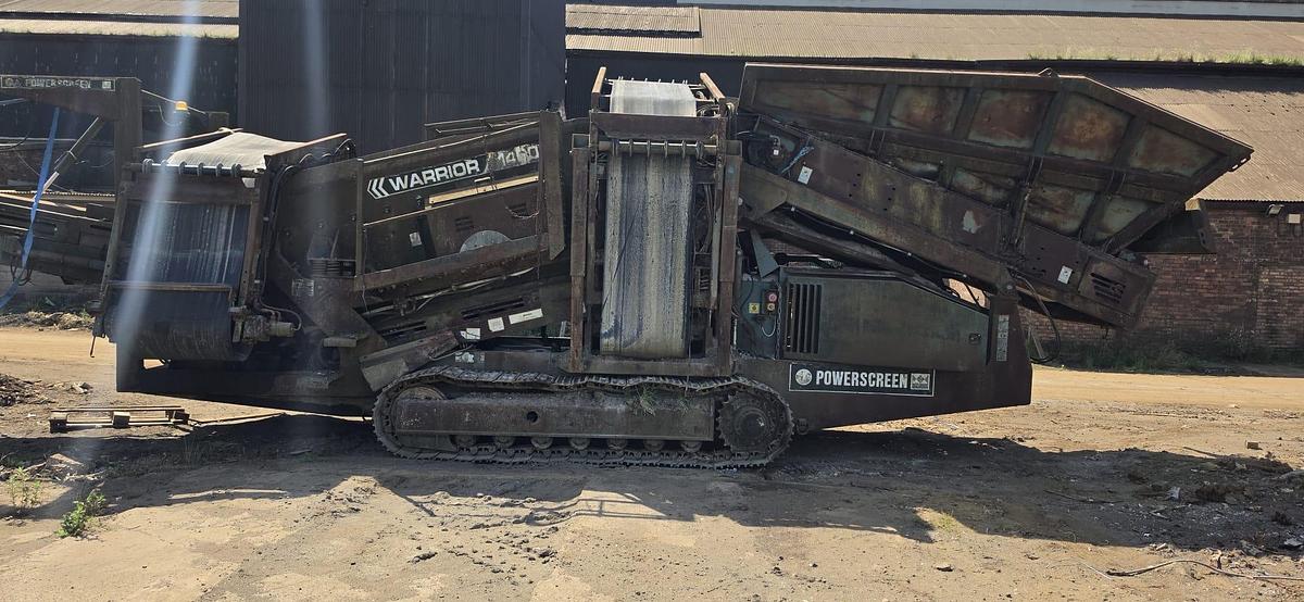 Used Powerscreen Warrior 1400 Tracked Screen Screener