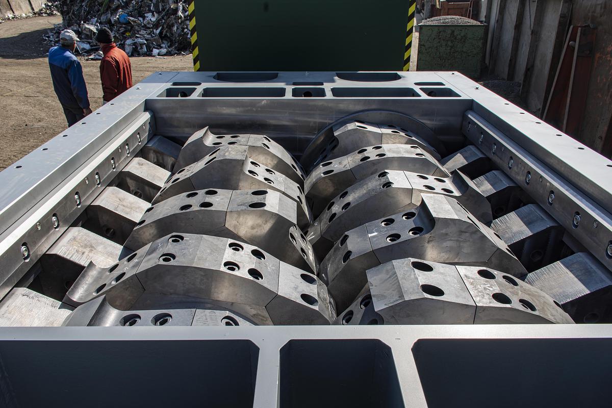 Panizzolo PZ H 1500 R R Twin-shaft Shredder