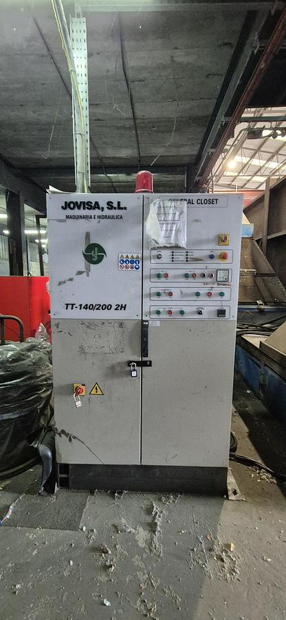 Used 2007 Jovisa, SL Shredder with Infeed conveyor