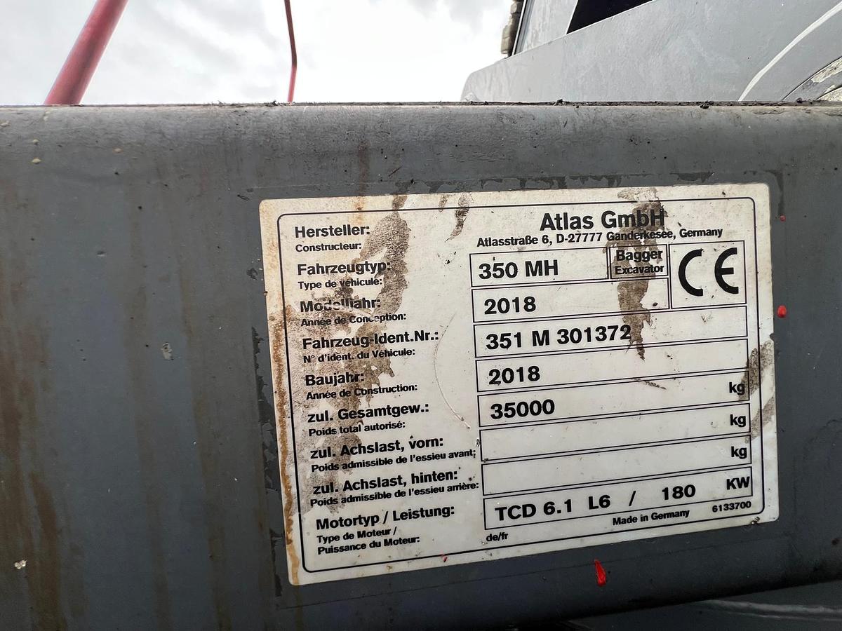 Used 2018 Atlas 350 MH Material Handler