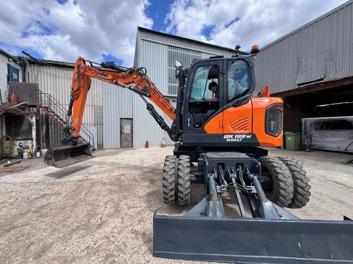 Used 2023 Doosan DX100W-7 Series 7 Excavator