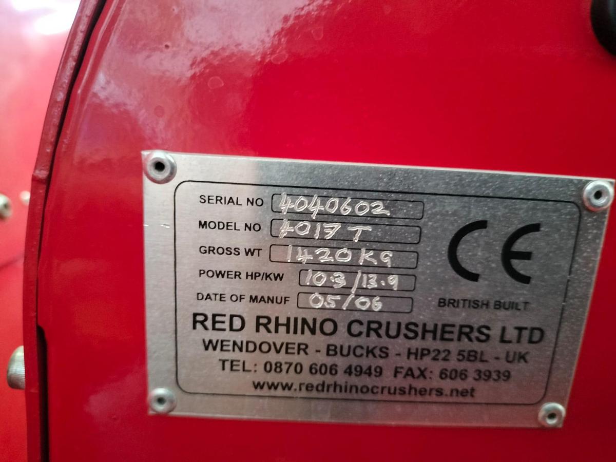 Used 2006 Red Rhino Crusher 4017T