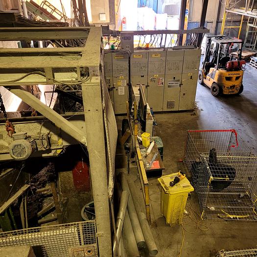 Used Full and comprehensive Plastics washing and drying line