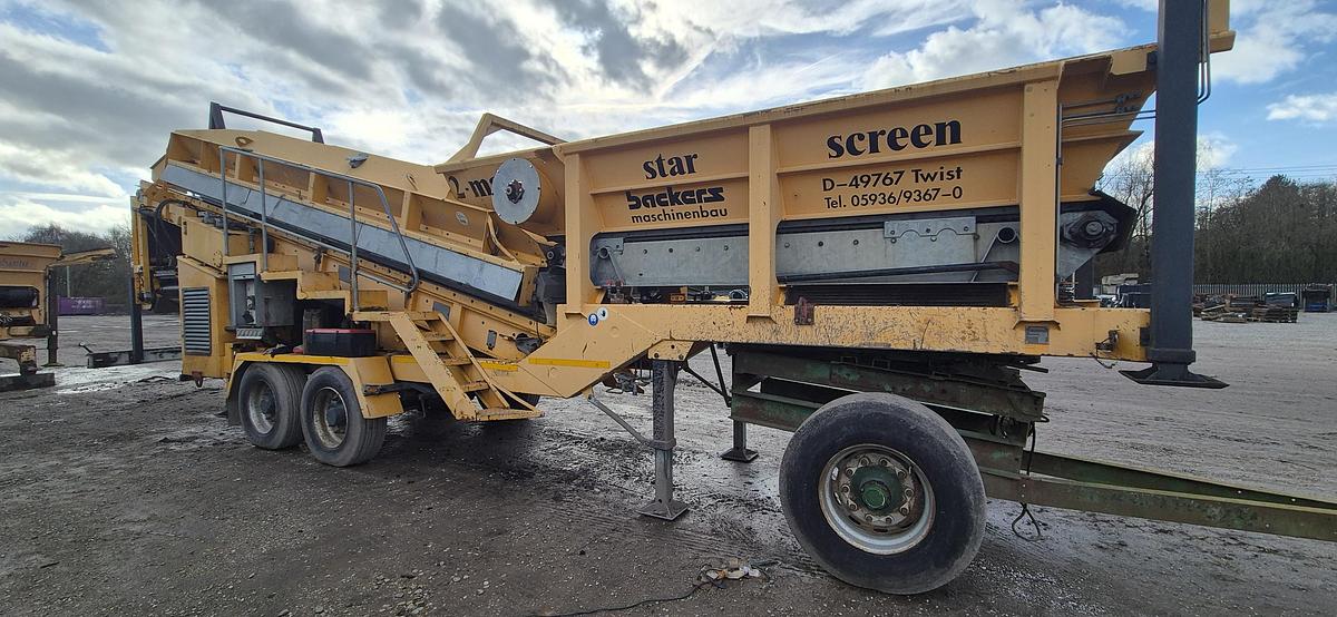 Used 2011 Backers Star Screener 2-MAL