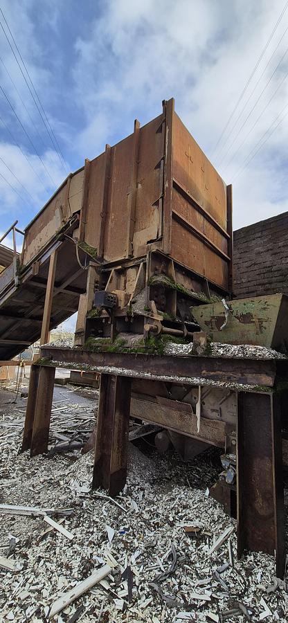 Used Hammer Mill processing Line WIth ECS and trommel