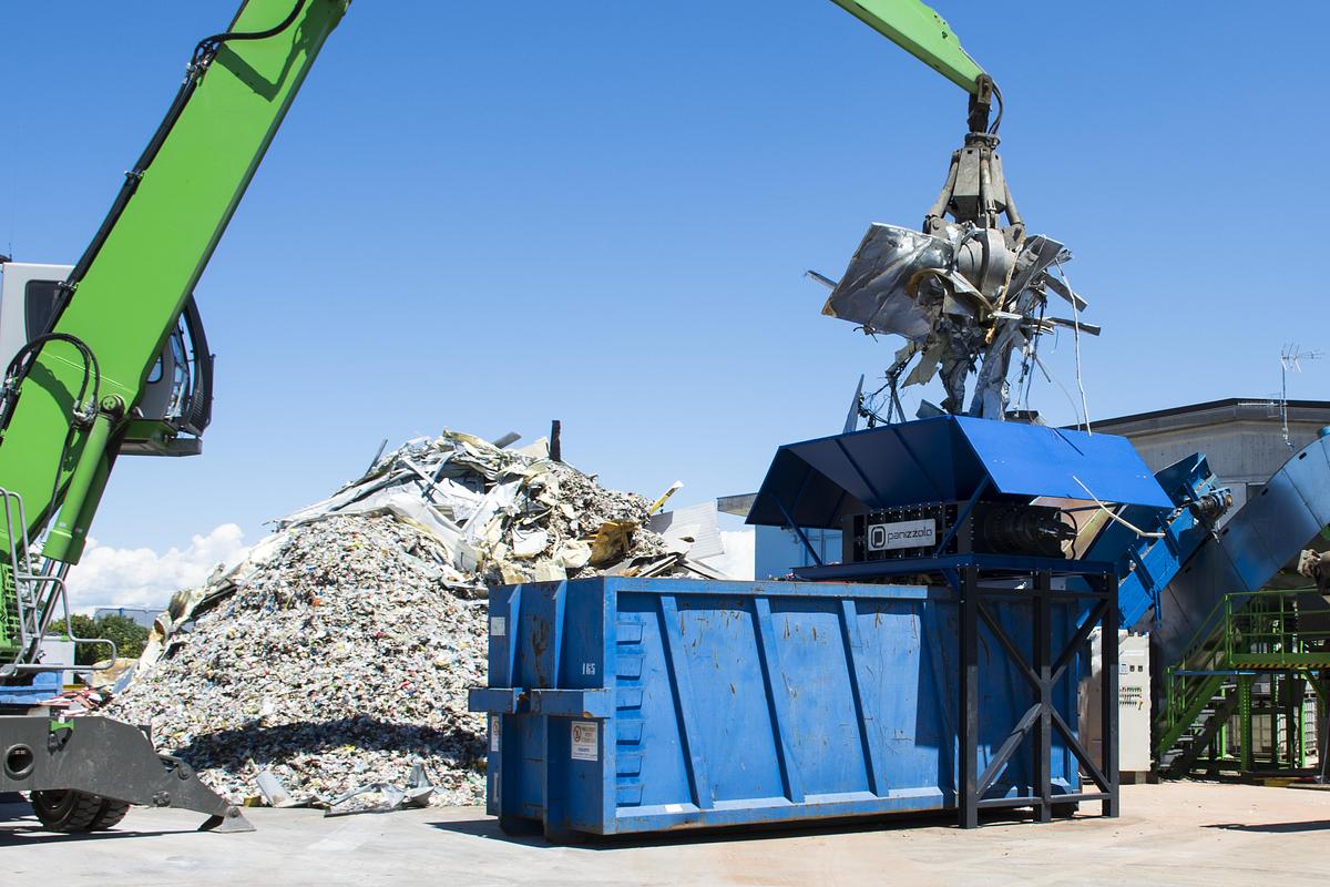 Panizzolo PZ H 1300 Twin-shaft Shredder