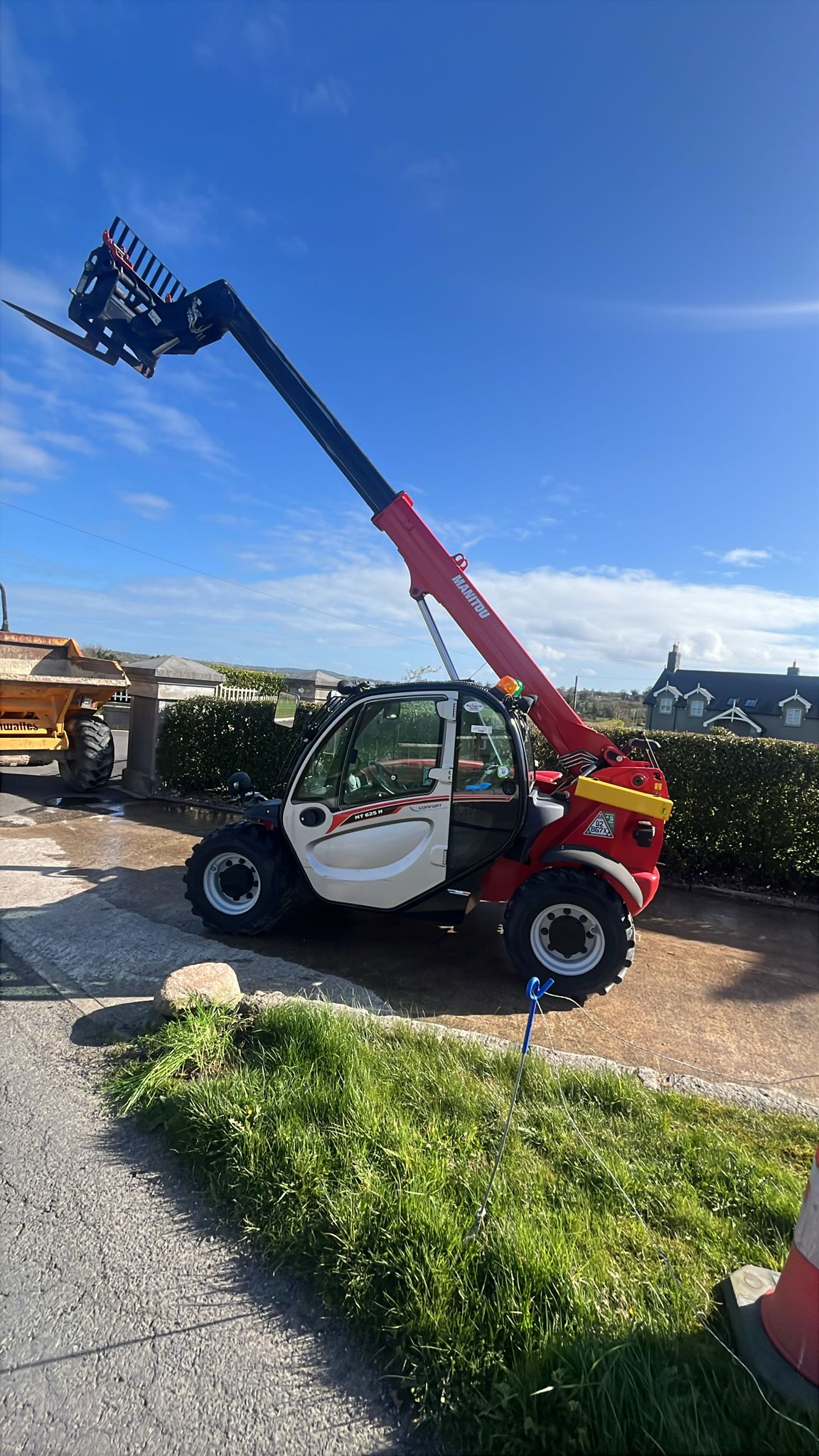 Used 2023 Manitou MT 625 H Compact Telehandler