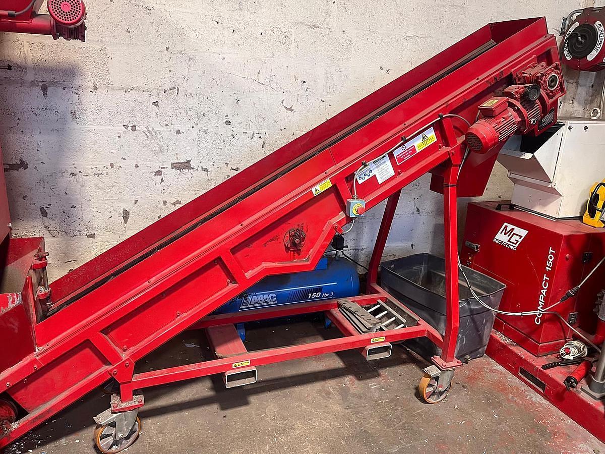 Used 2013 MG Recycling Compact 150 T Cable Granulation System