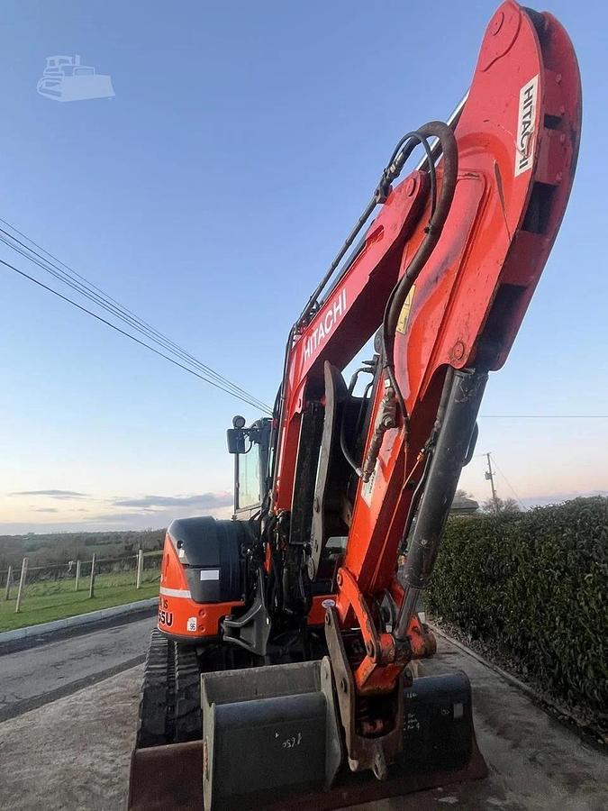 Used 2018 Hitachi ZX55U-5A Mini Excavator