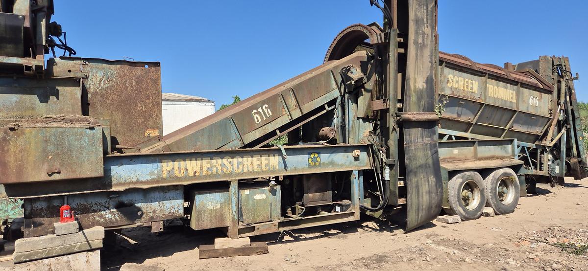 Used Powerscreen Trommel