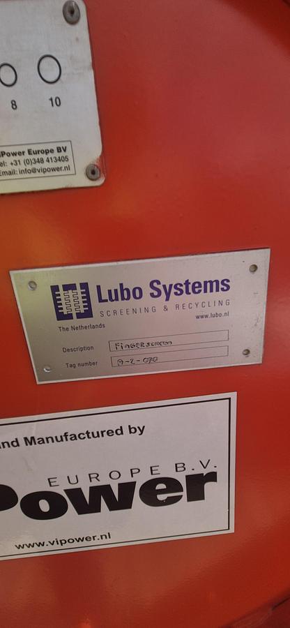 Used 2009 ViPower Finger Screen and shaker feeder