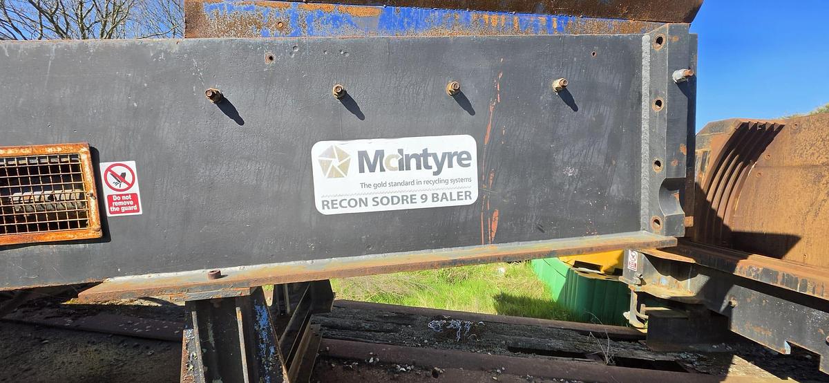 Used McIntyre Recon Sodre 9 Baler