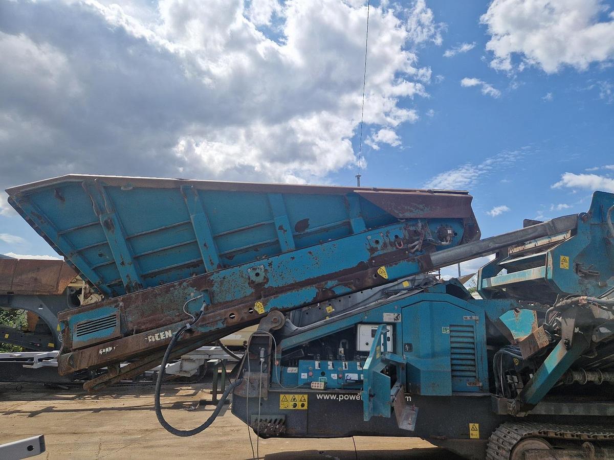 Used 2014 Powerscreen Warrior 1400X Tracked Screen Screener