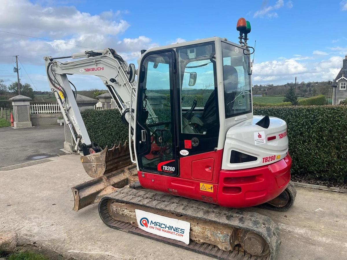 Used 2020 Takeuchi TB260 Crawler Excavator 
