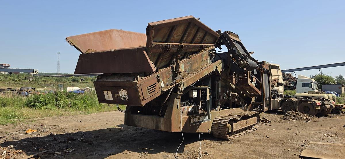 Used Powerscreen Warrior 1400 Tracked Screen Screener