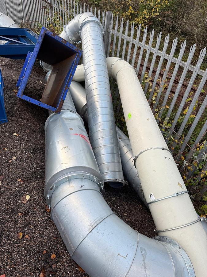 Used 2022 Impact Air Systems Air knife fans and Cyclone