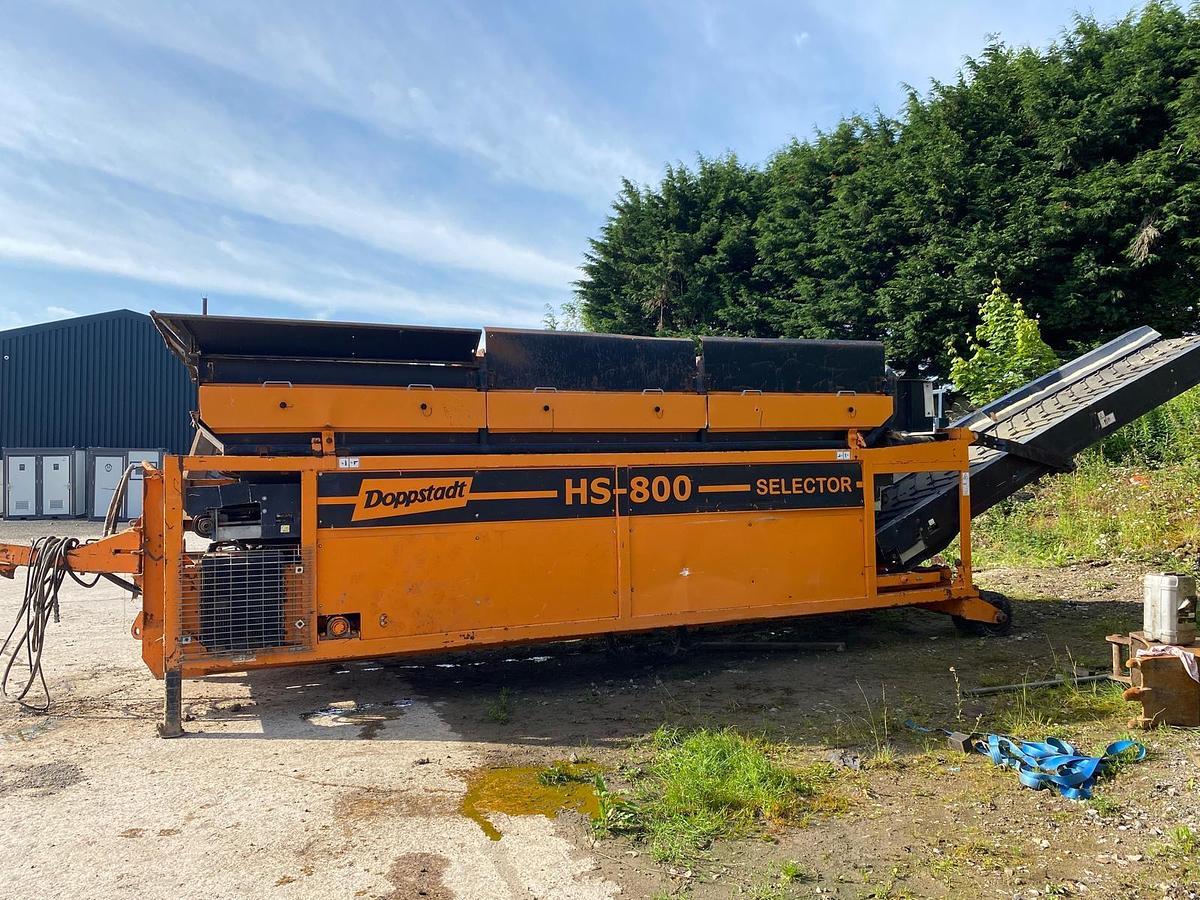 Used Doppstadt HS 800 Selector Separator Screener