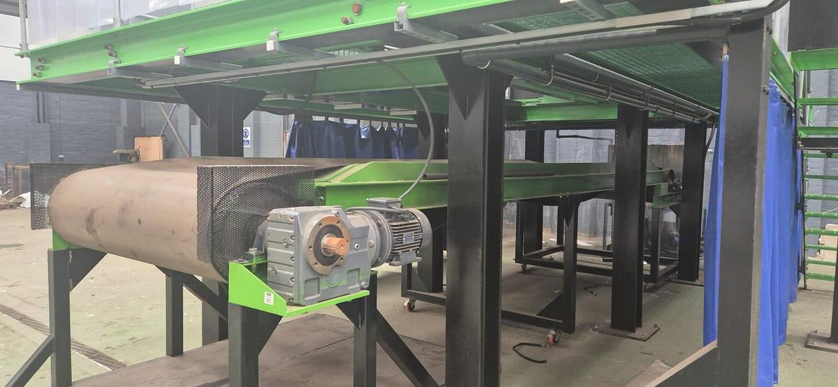 Used 2021 Micronics 1000 Sidebar Filter Cake Press Recycling Plant 