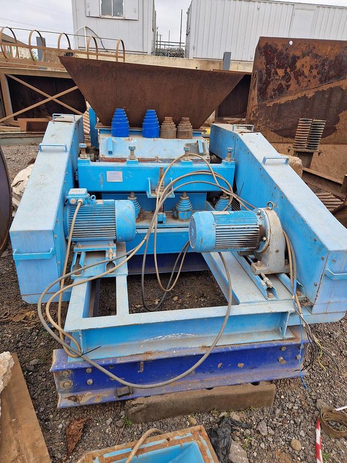 Used 1995 Merz Gmbh WBG 3/8 Twin Roller Crusher