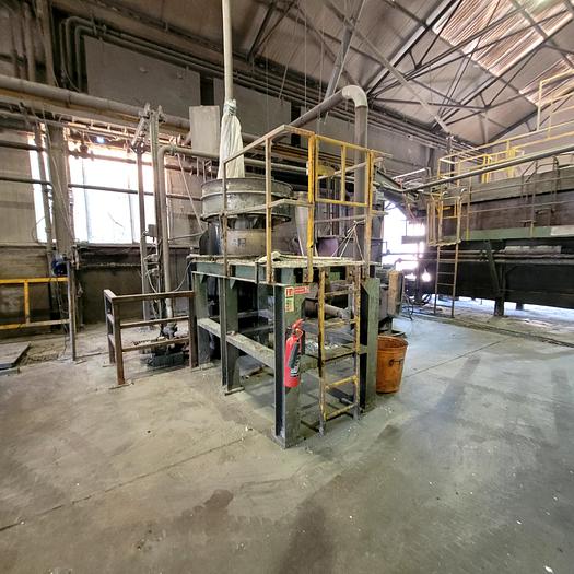 Used Full and comprehensive Plastics washing and drying line