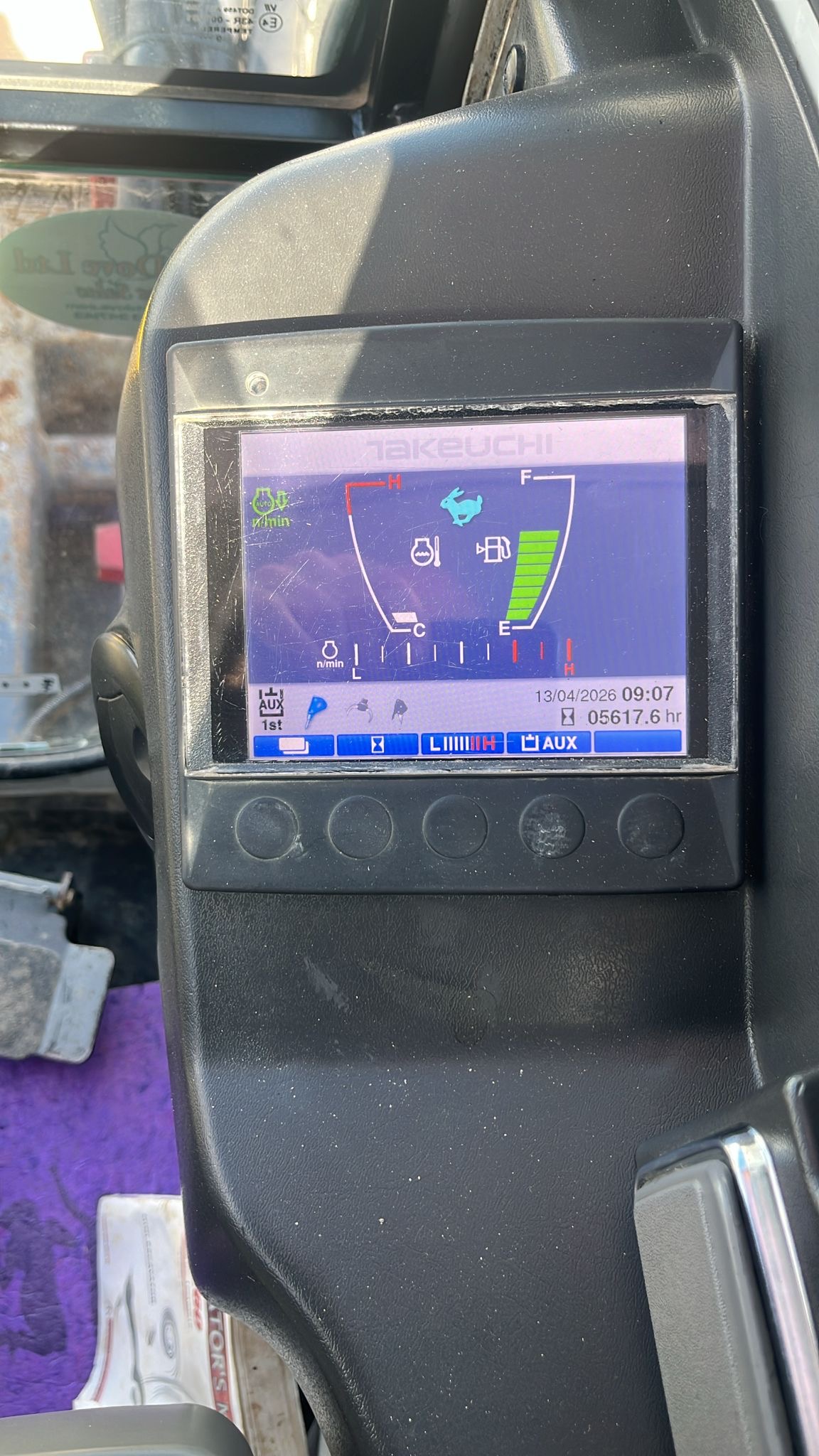 Used 2020 Takeuchi TB260 Compact Excavator