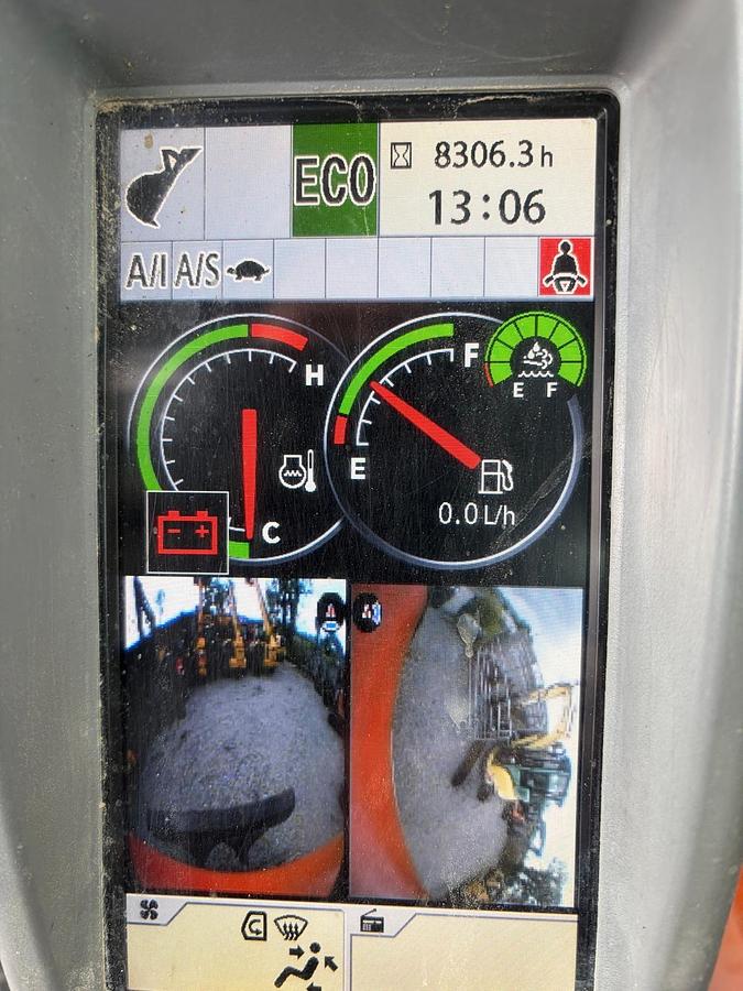 Used 2020 Hitachi ZX135US-6 Crawler Excavator 