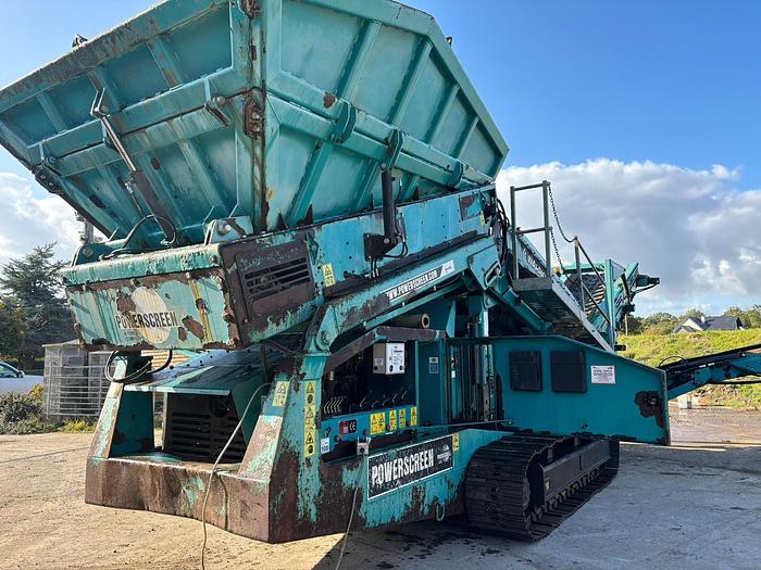 Used 2007 Powerscreen Warrior 1400 Scalping Screen