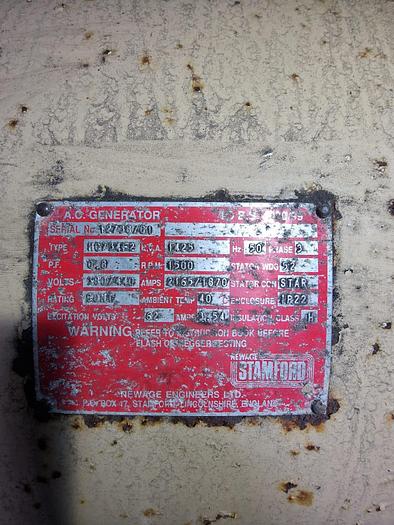 Used 2010 Cummings V16 1450Kva