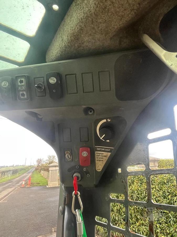 Used 2018 John Deere 318G Wheel Wheeled Skid Steer