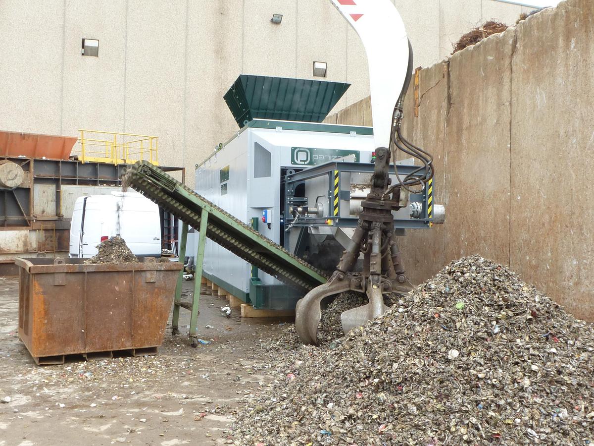 Panizzolo Flex 1000 Mobile Drum Hammer Mill