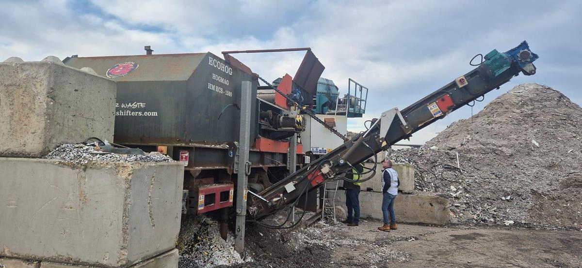 Used Ecohog HogMag HM ECS-1500 Eddy Current Separator